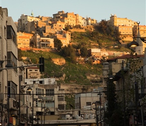 Sunset over central Amman