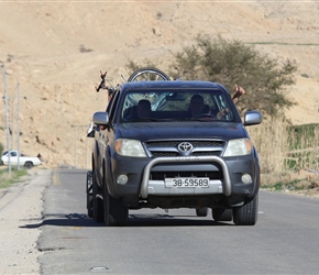 Ahmed the mechanic offers some encouragement at the end of the day