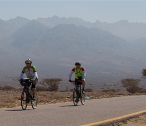 Sue and John on the final flatter section