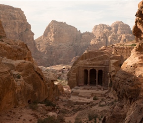 Garden Temple. The wall to the right would be green and running with water