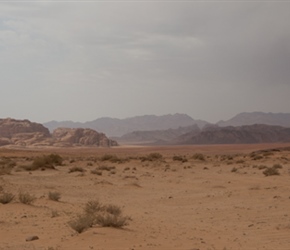 Jeep right through Wadi Rum