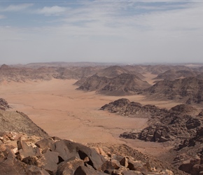 Wad Rum from Um Addami mountain