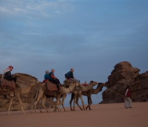 Camel riding