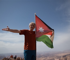 Neil atop Um Addami mountain