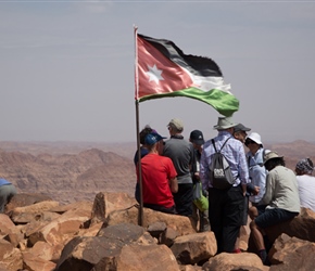 All of us on the top of Um Addami mountain