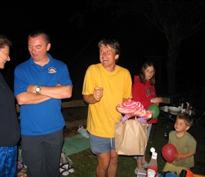 Andy and Neil at the last night BBQ