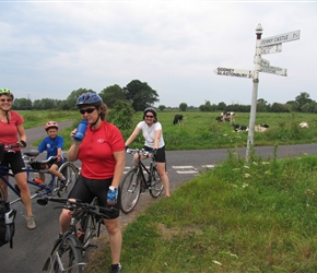 Anne Clayton on the Somerset Levels