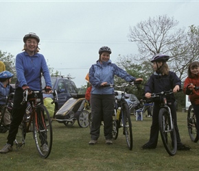 Penny, Oliver, Ariane and Becky