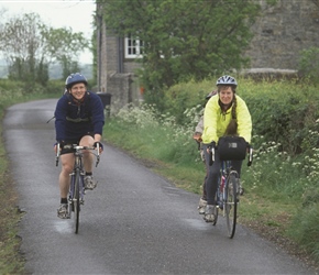 Nigel and Sarah pass windmill