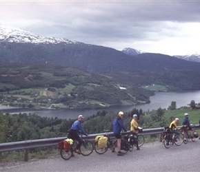 Overlooking Ulvikfjorden