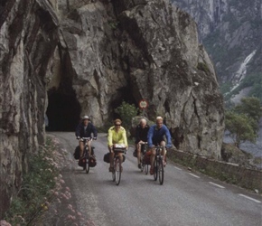 Patrick, Jose, Pete and Rob at Eidfjord