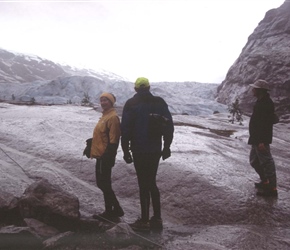 Ruth and Patrick on Glacier