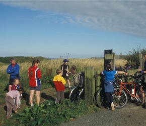 Gathered up and ready to go from Dunstanburgh