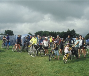 Group before the first Ride