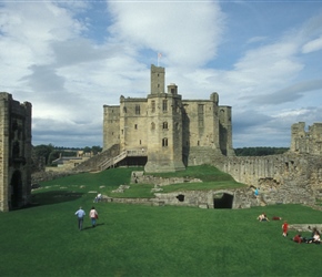 Workworth Castle keep