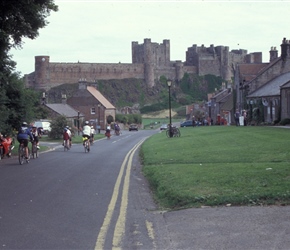 Entering Bamburgh