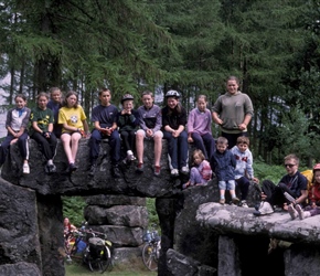 Children at Druid's Temple 