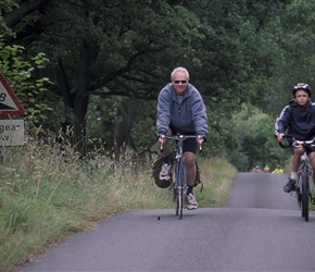 Dave and Ieuan on road to Masham