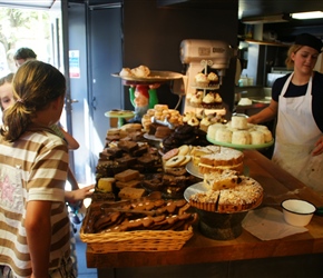 Cakes at Hobbs House Bakery