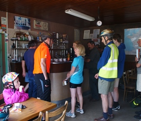 Inside Cafe de La Gare