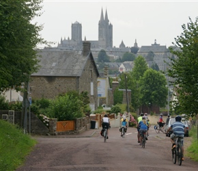 Descending to Coutances