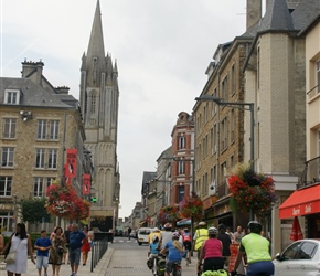 Eric et al enter Coutances