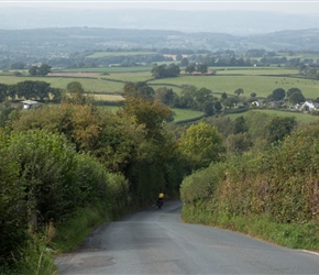 Descending from Devauden