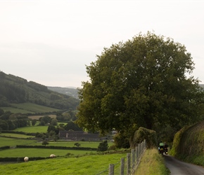 Descending to Tretower