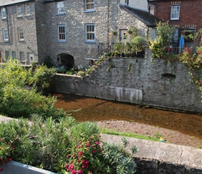 Talgarth from the war memorial