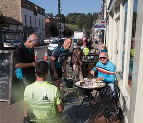 Great Oak cafe at Llanidloes