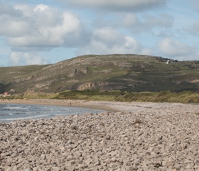 AVOID This section of route 5 was marked as going along the beach around Maesdu Golf Club. In reality the path has been washed away from 2019. So you'll need to folow the road