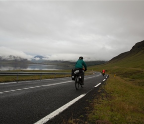 Sharon along Hvalfjordur