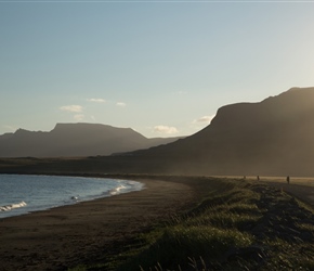 Passing Ólafsvík beach