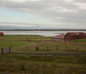 View south from Borgarfjarðarbraut about 8km out of Borganes