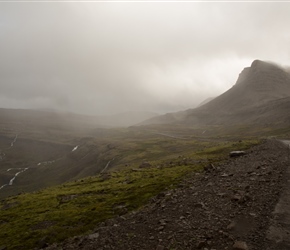 Getting towards the top of the climb now