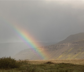 Rainbows, we saw lots of these today