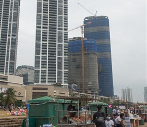 More food stalls at Galle face in Colombo