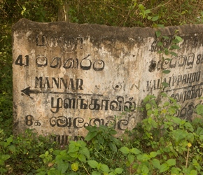 I loved these old road signs. Often tucked away in the undergrowth