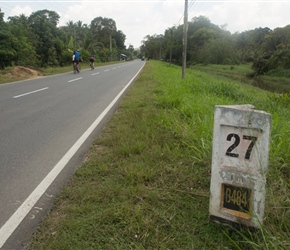 Km 27 on the B484