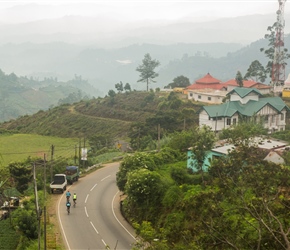 Taken from the car park of the Botanical Gardens, this was the descent along the A5