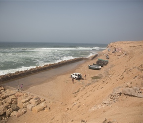 The small harbour at Aglou. Situated about 2km east of the centre of Aglou