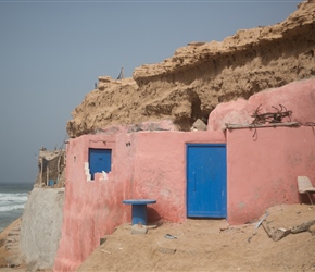 These were merely lock ups by the beach at Aglou Harbour