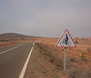 This was on the road to Souk El Arba Du Sahal. There were quite a few of these even on the more major roads