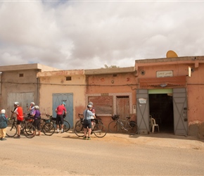 El Had N'Belforne was pretty closed, in fact everything except this very small cafe