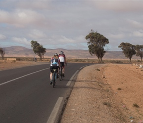 Tracey and Tim take the turn to Bounnamane