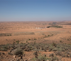 View taken from the short climb towards the Barrage