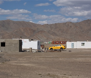 Tsagaannuur. A small town that we passed just after lunch