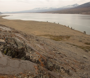 Petrolyths, lake and campsite