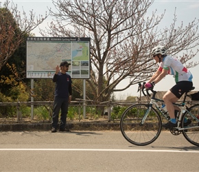 Margaret passes Kyoshi by sign