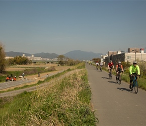 Ken, allottments and cycling path